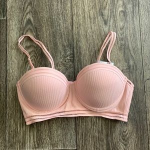 Pink Push Up Bra